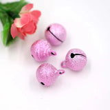 30pcs Multicolor 14mm Copper Jingle Small Bells for Crafts DIY Jewelry