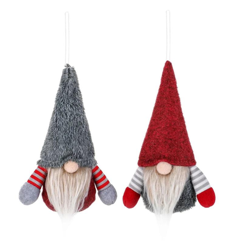 Santa Claus Doll Room Hanging Ornament for Christmas Party