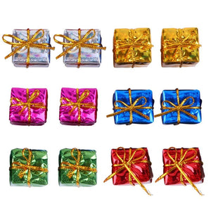72 Pcs Christmas Tree Ornament Pack Garland Decor Craft Hanging Accessories