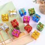 72 Pcs Christmas Tree Ornament Pack Garland Decor Craft Hanging Accessories