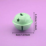 5Pcs Metal Bells Jingle Ball Christmas Wedding Decoration DIY Crafts