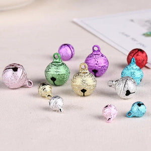 20pcs Matte Copper Small Jingle Bells Xmas Tree Decoration Diy Crafts