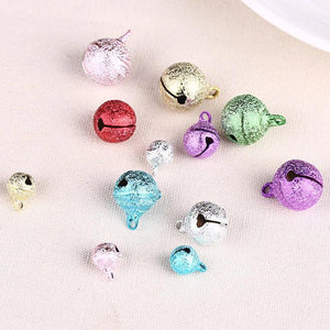 20pcs Matte Copper Small Jingle Bells Xmas Tree Decoration Diy Crafts
