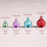20pcs Matte Copper Small Jingle Bells Xmas Tree Decoration Diy Crafts