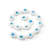 10pcs Santa Lampwork Beads for Jewelry Making DIY Crafts