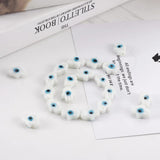 10pcs Santa Lampwork Beads for Jewelry Making DIY Crafts