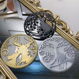 Cat Christmas Elk Pendant Crystal Epoxy Resin Mold Ornament Silicone Mould