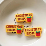 10PCS Christmas English Sign Charms for DIY Jewelry Decoration