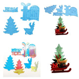 Christmas Deer Resin Mold for Holiday Decorations DIY