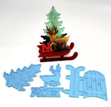 Christmas Deer Resin Mold for Holiday Decorations DIY