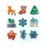 DIY Christmas Decoration Epoxy Resin Mold Elk Snowflake Christmas Tree
