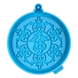 Silicone Pendant Mold Snowflake Heart Resin DIY Craft Xmas Tree