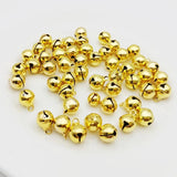 50 PCS 6/8/10mm Jingle Bells Brass Loose Beads Small Bell DIY Crafts