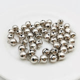 50 PCS 6/8/10mm Jingle Bells Brass Loose Beads Small Bell DIY Crafts