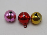 20 Mixed Color Jingle Bells 18mm DIY Decoration