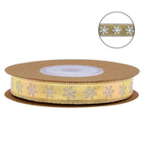 10m Gold/Silver Christmas Ribbon Decor