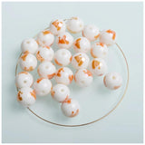 10mm Glass Beads for DIY Christmas Decorations