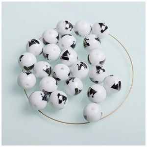 10mm Glass Beads for DIY Christmas Decorations