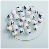 10mm Glass Beads for DIY Christmas Decorations