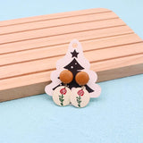 100pcs Christmas Earring Display Cards for Jewelry Hanging Holder