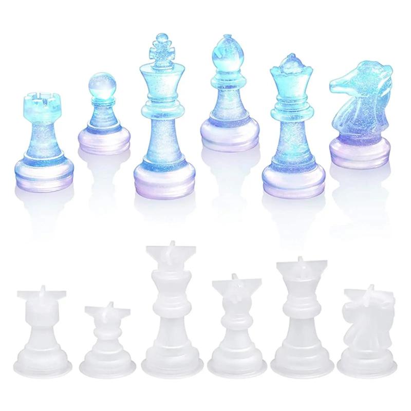 Chess Silicone Set for Outdoor Games and Home Decoration
