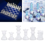 Chess Silicone Set for Outdoor Games and Home Decoration