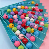 30pcs/Lot Mixed 14mm Jingle Bells Christmas DIY Jewelry Making