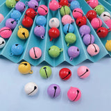 30pcs/Lot Mixed 14mm Jingle Bells Christmas DIY Jewelry Making