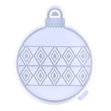 Christmas Tree Pendant Silicone Mold with Hole for Decoration