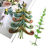 Crystal Drop Glue Aromatherapy Gypsum Christmas Tree Silicone Mold