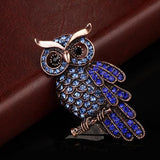 High Owl Brooches For Women Decoration Christmas Accessories