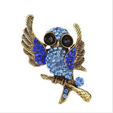 High Owl Brooches For Women Decoration Christmas Accessories