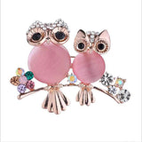 High Owl Brooches For Women Decoration Christmas Accessories