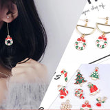 Christmas Enamel Charms DIY Jewelry Making YZ499