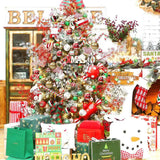 Xmas Ornaments Glitter Hanging Ball for Christmas Tree Decoration