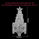 Christmas Tree Silicone Mould Epoxy Resin Casting Mold DIY Home Decor Craft