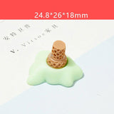 10pcs 3D Ice Cream Slime Charms for Christmas Decoration