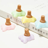 10pcs 3D Ice Cream Slime Charms for Christmas Decoration