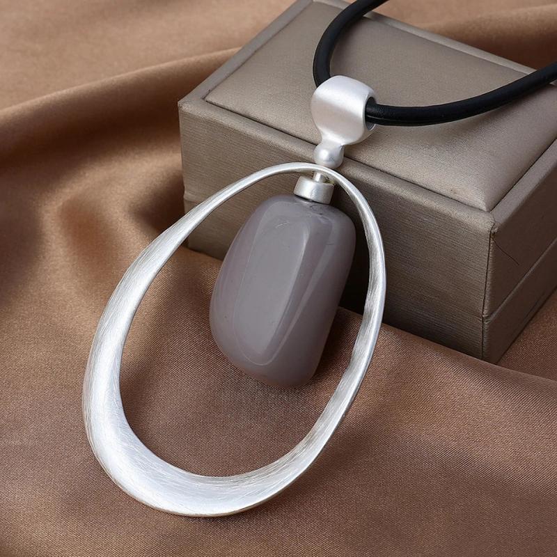 Long Chains Christmas Gift Necklace with Pendants Vintage Jewelry