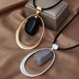 Long Chains Christmas Gift Necklace with Pendants Vintage Jewelry