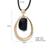 Long Chains Christmas Gift Necklace with Pendants Vintage Jewelry
