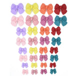 10pcs Resin Christmas Bow Charms Pendants DIY Keychain Hair Accessory