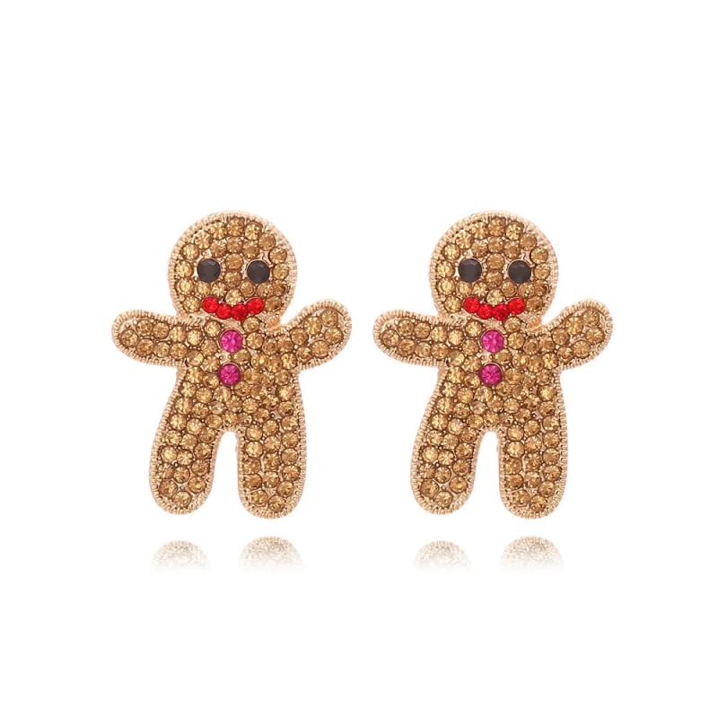 Christmas Gingerbread Man Earrings 2022