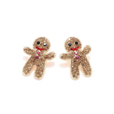 Christmas Gingerbread Man Earrings 2022