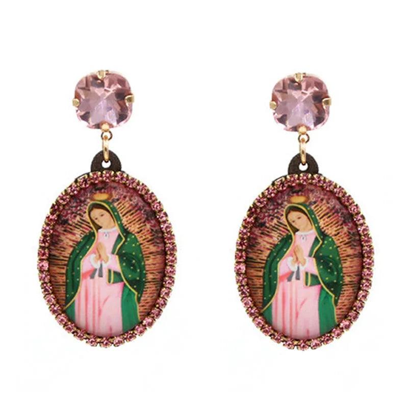 Bohemian Crystal Drop Earrings - Christmas Jewelry