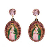 Bohemian Crystal Drop Earrings - Christmas Jewelry