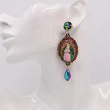 Bohemian Crystal Drop Earrings - Christmas Jewelry