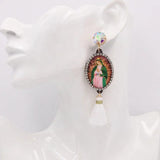 Bohemian Crystal Drop Earrings - Christmas Jewelry