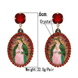 Bohemian Crystal Drop Earrings - Christmas Jewelry
