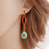 Y2K Candy Colorful Earring Epoxy Brinco Ear Oorbellen Multicolor